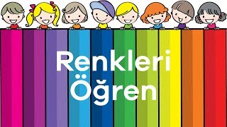 Renkleri Öğren  Okul Öncesi Eğitici Video [upl. by Maddi]