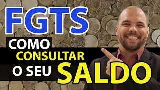 COMO CONSULTAR O SEU SALDO DO FGTS [upl. by Becht]