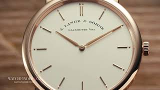 A Lange amp Söhne Saxonia Thin 211032 [upl. by Oned]