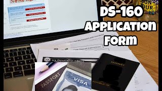 How to fill up DS160 Application Form  Tagalog Philippines [upl. by Ferree]