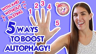 How to Increase Autophagy WITH and WITHOUT Fasting [upl. by Guyer623]