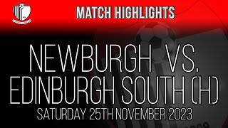 Newburgh vs Edinburgh South  251123 [upl. by Kenwrick]