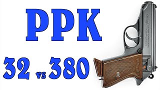 Walther PPKs on the Range Comparing the 32 to the 380 [upl. by Rekrap]