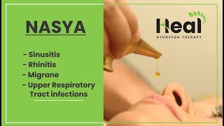 Nasya  Heal Ayurveda Therapy [upl. by Schach537]