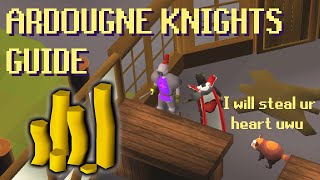 OSRS Ardougne Knights Guide 200khr [upl. by Ayra]