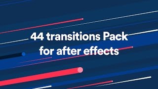 44 Cool Transitions Pack  Motion graphics [upl. by Hajidahk403]