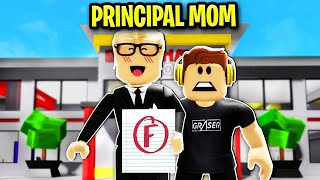 Roblox Mom Became Brookhaven Principal 😲🏫 [upl. by Yerdua866]