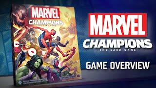 Marvel Champions The Card Game Overview [upl. by Edgell]