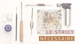 Apprendre à souder ses bijoux  le matériel de base essentiel [upl. by Weatherby]