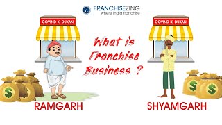 what is a Franchise Business  Explained in Hindii [upl. by Ddahc]