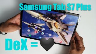 Samsung Galaxy Tab S7 Plus An Android Laptop Alternative That Is Outstanding [upl. by Ahsienet326]