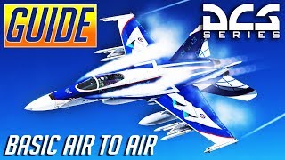 DCS Basic Air to Air Combat Guide  Tacview ReviewExplanation [upl. by Neyuh597]