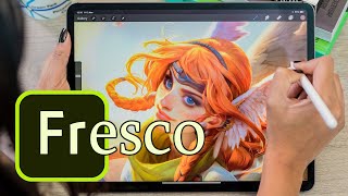 Adobe Fresco Tutorial for Beginners [upl. by Sinnaoi]