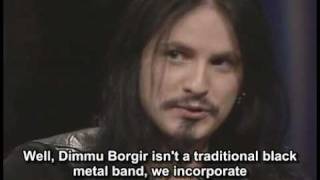 Dimmu Borgir  Interview on NRK1 Subbed [upl. by Nylecyoj]