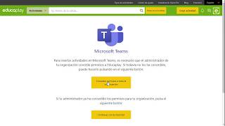 Cómo insertar actividades de Educaplay en Microsoft Teams [upl. by Motch757]