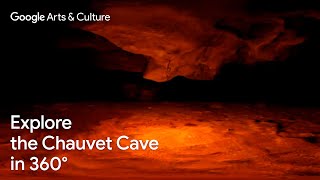 VIRTUAL TOUR Inside Chauvet CAVE  Google Arts amp Culture [upl. by Anwahsit]