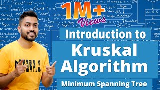 L48 Kruskal Algorithm for Minimum Spanning Tree in Hindi  Algorithm [upl. by Oirom]