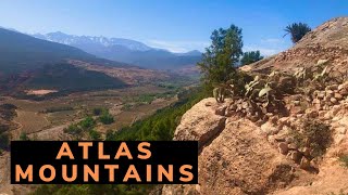 The magnificent landscape of the Atlas Mountains in Morocco [upl. by Aimat549]