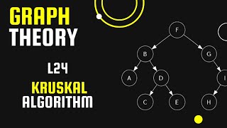 24 Kruskal Algorithm  Graph Theory  Python [upl. by Eisler]