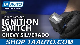 How to Replace Ignition Switch 0716 Chevy Silverado [upl. by Strander]