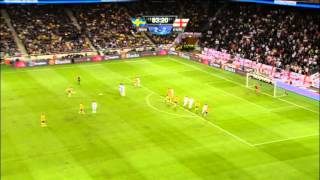 Ibrahimovic scores four including WONDER goal v England [upl. by Sarajane]