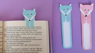 KİTAP AYRACI YAPIMI  Çok Kolay Yapımıyla Kitap Ayracı  Bookmark  Origami Yapımı [upl. by Prowel]