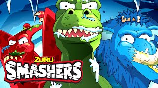 SMASHERS  Dino Ice Age  Series 3 Episode 1  Cartoons for Kids  ZURU [upl. by Pearla]