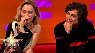 Timothée Chalamet Raps As ‘Lil Timmy Tim’  The Graham Norton Show [upl. by Jaal]