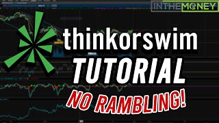 Getting Started on ThinkorSwim for Beginners [upl. by Gautier]