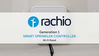 WiFi Reset – Generation 1 Smart Sprinkler Controller [upl. by Yrdua573]