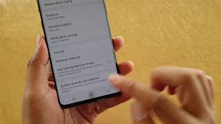 Samsung Galaxy S10  S10 How to Change Notification Sound [upl. by Novets551]