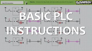 Basic PLC Instructions Full Lecture [upl. by Celisse720]