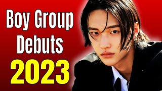 Kpop Boy Groups Who Debuted in 2023 [upl. by Trenton]