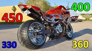 Extremely wide rear wheels of Superbikes [upl. by Onaimad]