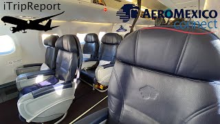 Aeromexico Connect E190 Clase Premier Review [upl. by Herson]