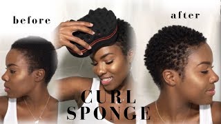 Curl Sponge Tutorial  Nia Hope [upl. by Porcia]