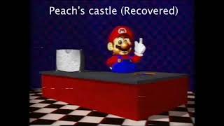 Inside Peachs Castle recover attempt from Promo show build by Greenio [upl. by Ecirp]