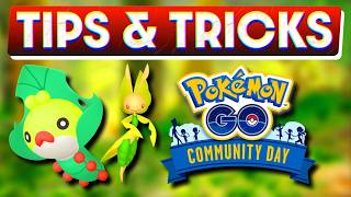 SEWADDLE COMMUNITY DAY TIPS amp TRICKS  POKÉMON GO [upl. by Kellene98]