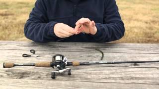 Fishing 101  How to Tie a Texas Rig [upl. by Rennob258]