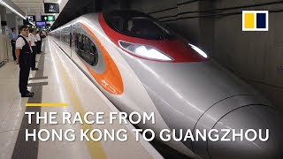 Is Hong Kong’s highspeed railway the fastest way from A to B We’re putting it to the test [upl. by Ferwerda]