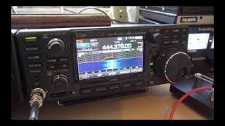 Icom IC9700 Remote Operation RSBA1 Software [upl. by Reiner]