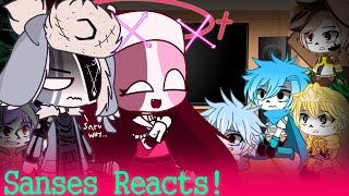 Sans Aus Reacts To Amazing Sarvente’s MidFight Masses  Friday Night Funkin  Part 1 [upl. by Nahgem208]