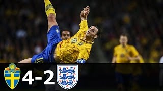 Sweden vs England 42 Highlights 2012 HD 720p [upl. by Imac]