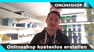 Onlineshop kostenlos erstellen  So funktioniert es [upl. by Holub561]