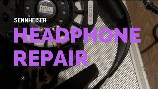 HOW TO REPAIR HEADPHONES sennheiser EASY [upl. by Ydnic]