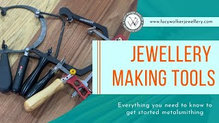 Jewelry Making Tools You ABSOLUTELY NEED To Start Metalsmithing  Metalsmith Academy [upl. by Rizan]