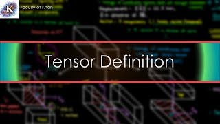 Introduction to Tensors Transformation Rules [upl. by Gosnell]