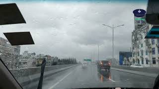 A Rainy Day Drive at Dhaka Elevated Expressway [upl. by Noruq793]