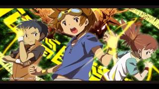 Digimon Tamers Digivolution Theme English [upl. by Ahsennek]