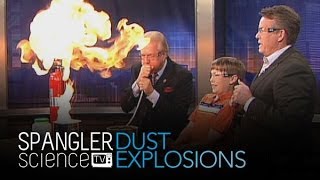 Dust Explosions  Cool Science Experiment [upl. by Ludie]